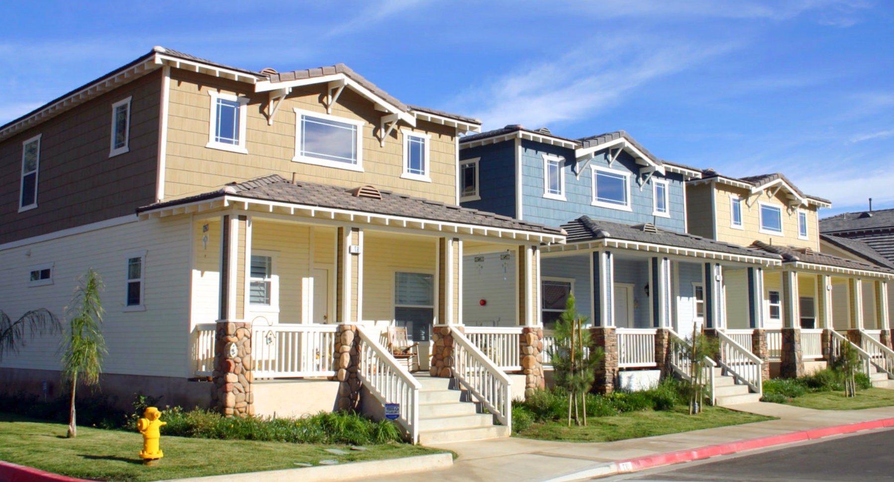 apartment houses